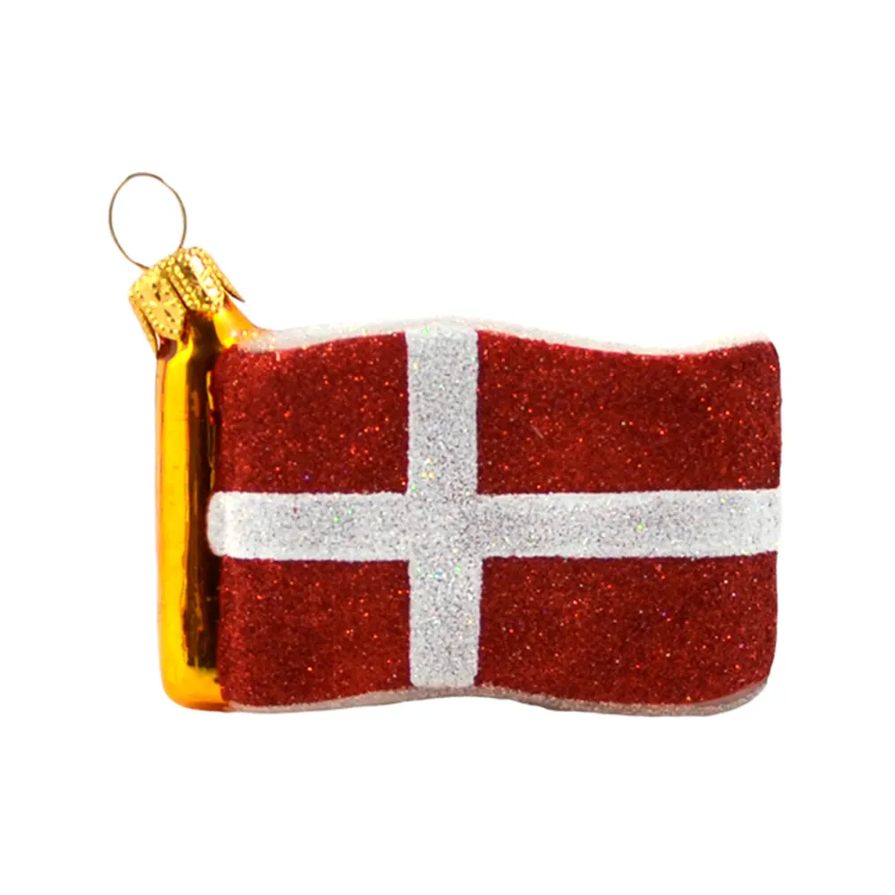 Julepynt | Dannebrog | Glas
