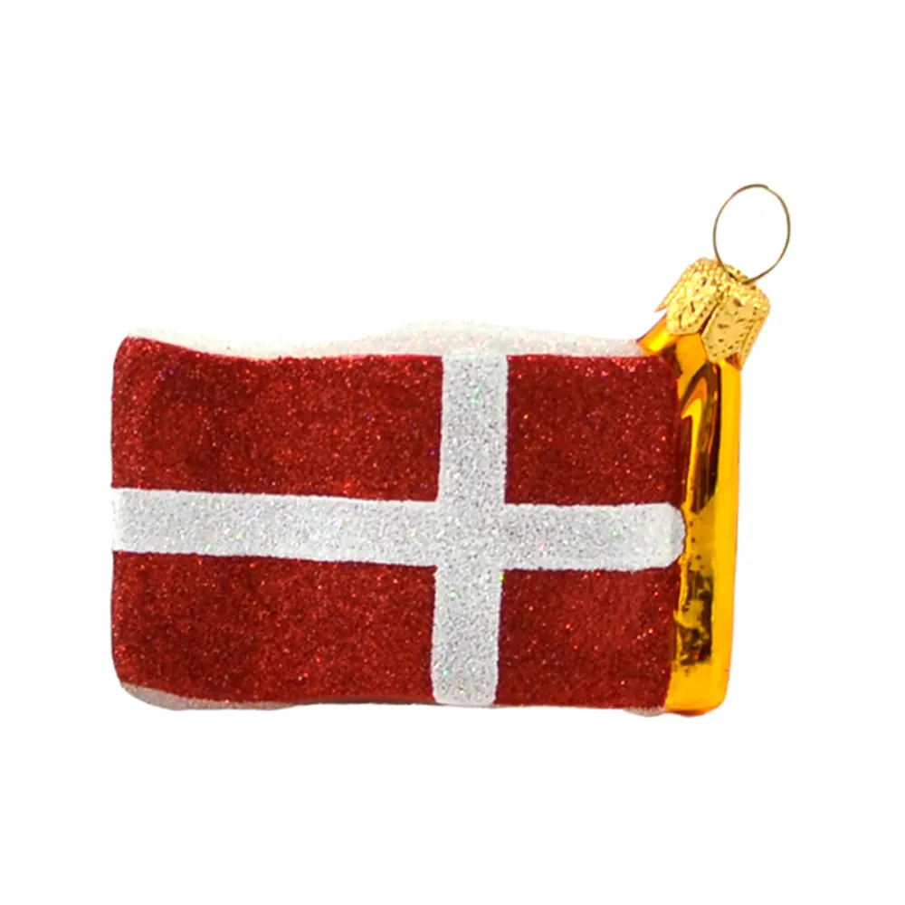 Julepynt | Dannebrog | Glas