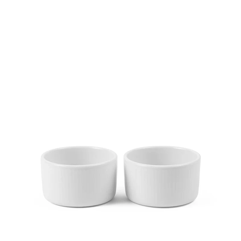 Royal Copenhagen Alabast Riflet souffléskåle 2 stk.