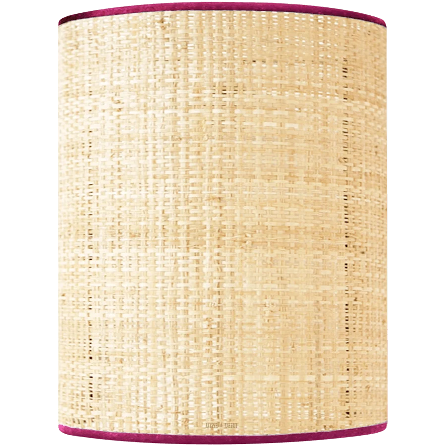 RAFFIA VÆGLAMPE TRIM BLOMME