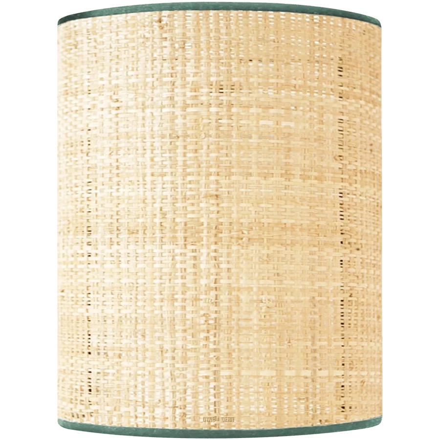 RAFFIA VÆGLAMPE TRIM OLIVE