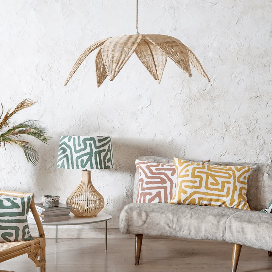 RATTAN LAMPE LADDER STORT