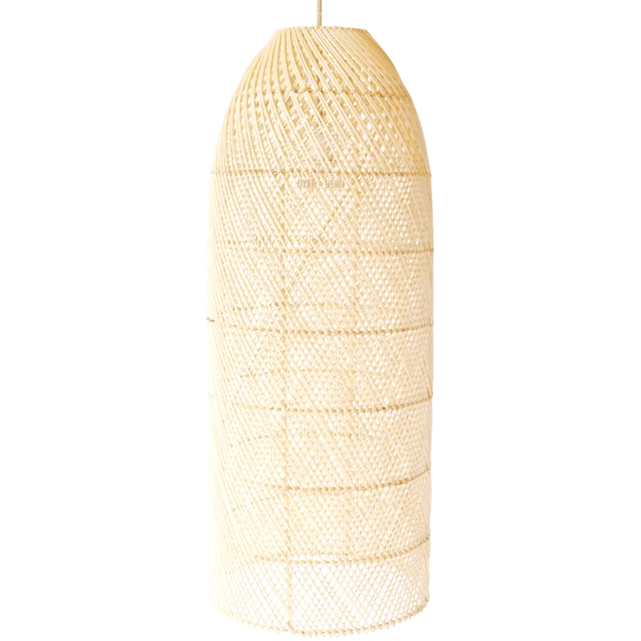 STOR APOLLE RATTAN LAMPE