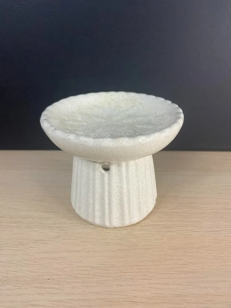 Duftbrænder Lotus beige