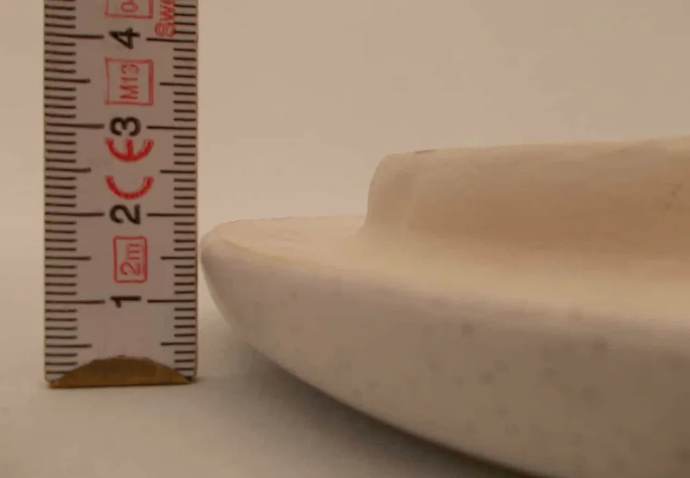 Rengøring af fliser polær hvid, gips låg til flisebelagt komfur, omkring 15 cm