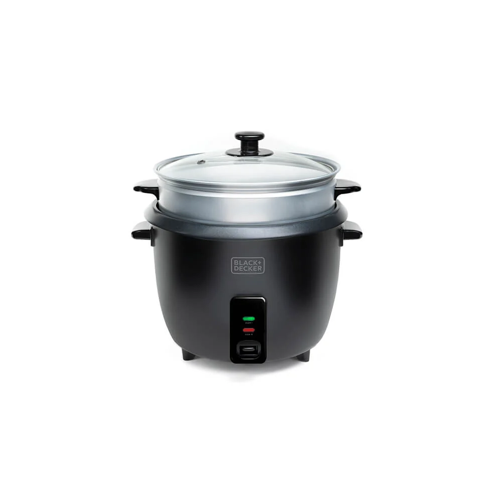 Black+Decker Rice Cooker 1,8 L Black | BPA Free |