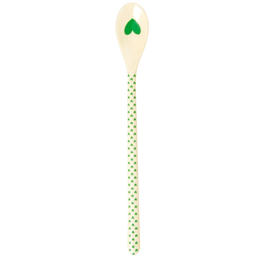 Latteske - Grøn - Favorite Hearts Print
