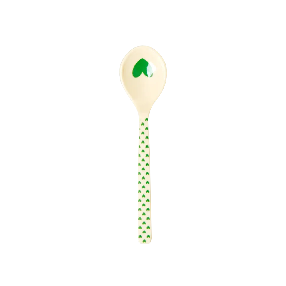 Teske - Grøn - Favorite Hearts Print