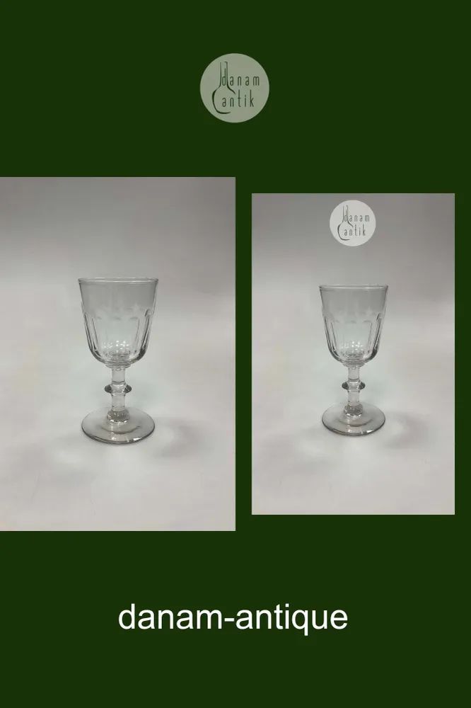 Holmegaard Christian VIII Rødvinsglas - 14,5 cm