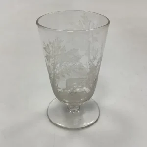 Rødvin Hjorteglas fra Kastrup Glasværk