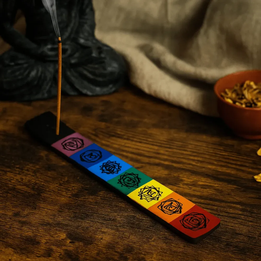 Røgelsesaskeopsamler, 7 Chakra Farve