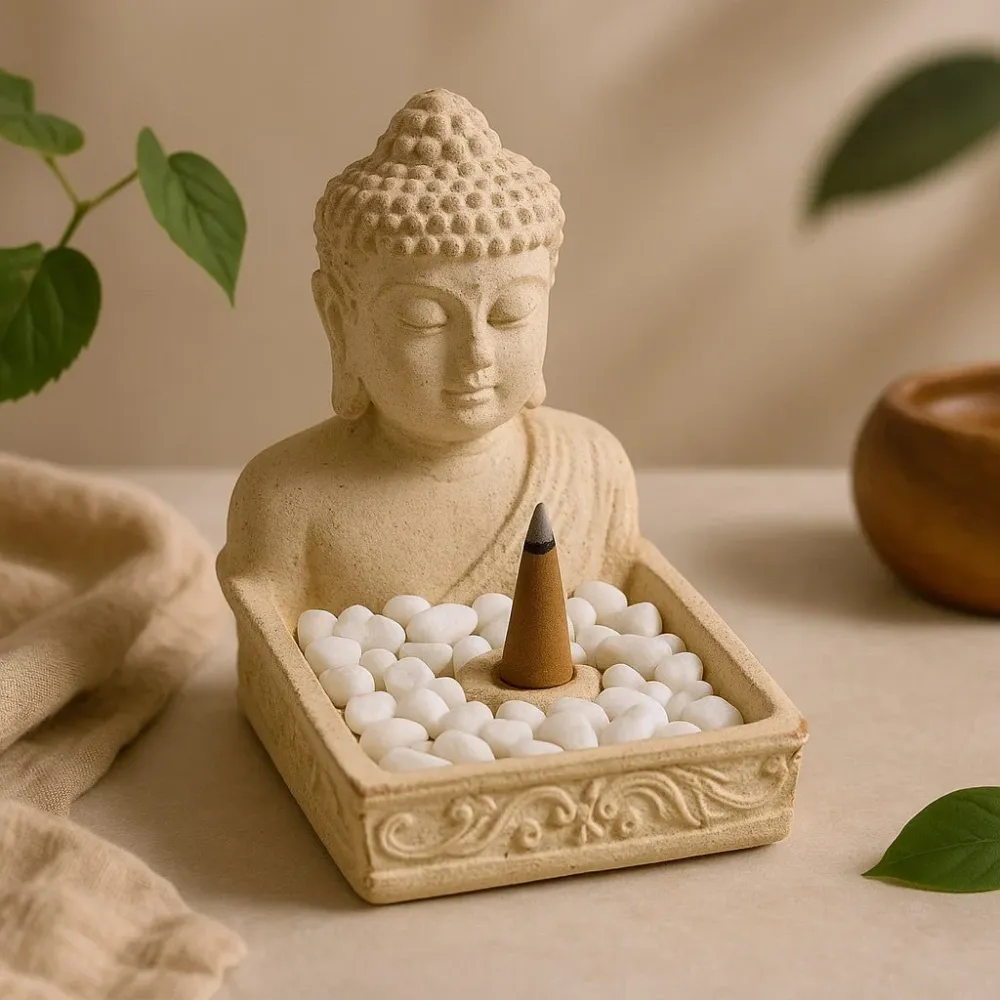 Røgelsesbrænder Buddha Feng Shui