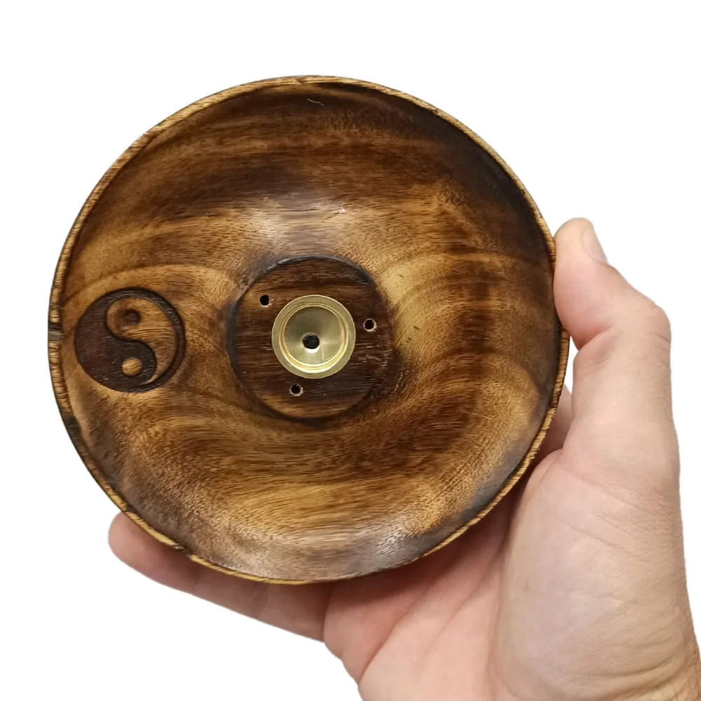 Røgelsesbrænder til pinde og kegler Yin Yang