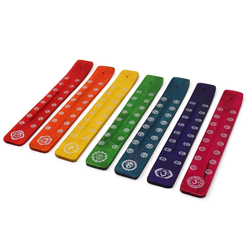 Røgelsesholder Sæt Chakra Askeopsamlere 7 Designs