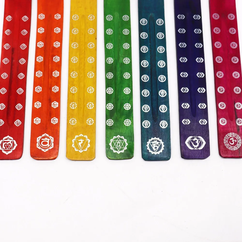 Røgelsesholder Sæt Chakra Askeopsamlere 7 Designs