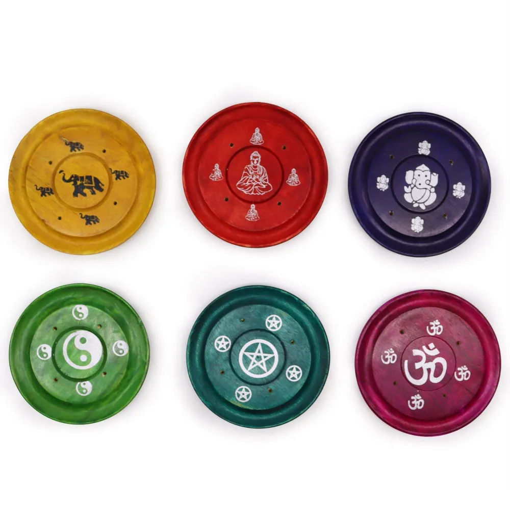 Røgelsesholder Tallerken, Blandede Designs