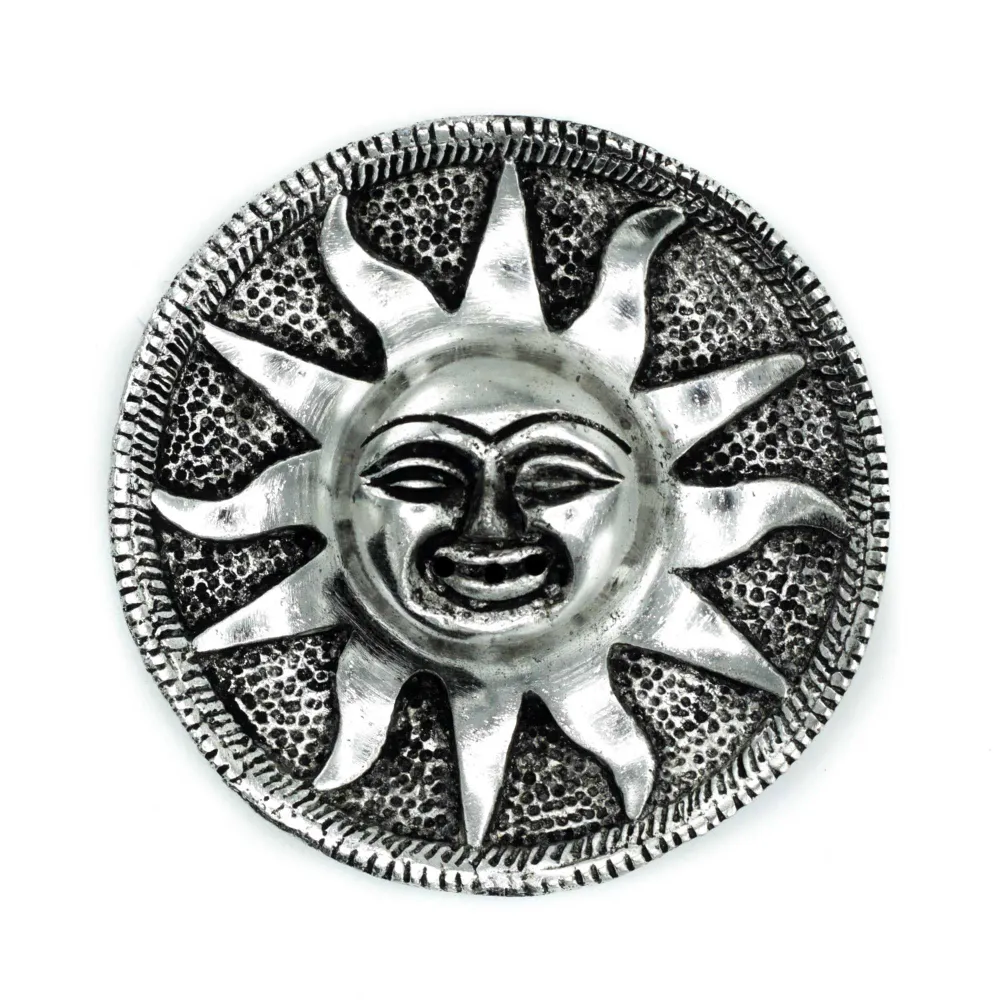 Røgelsespindholder Sol Design Poleret Aluminium 9cm
