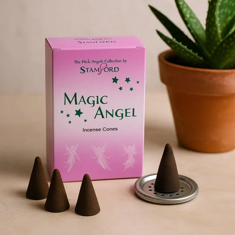 Aloe Vera Røgelseskegler Magisk Engel Stamford