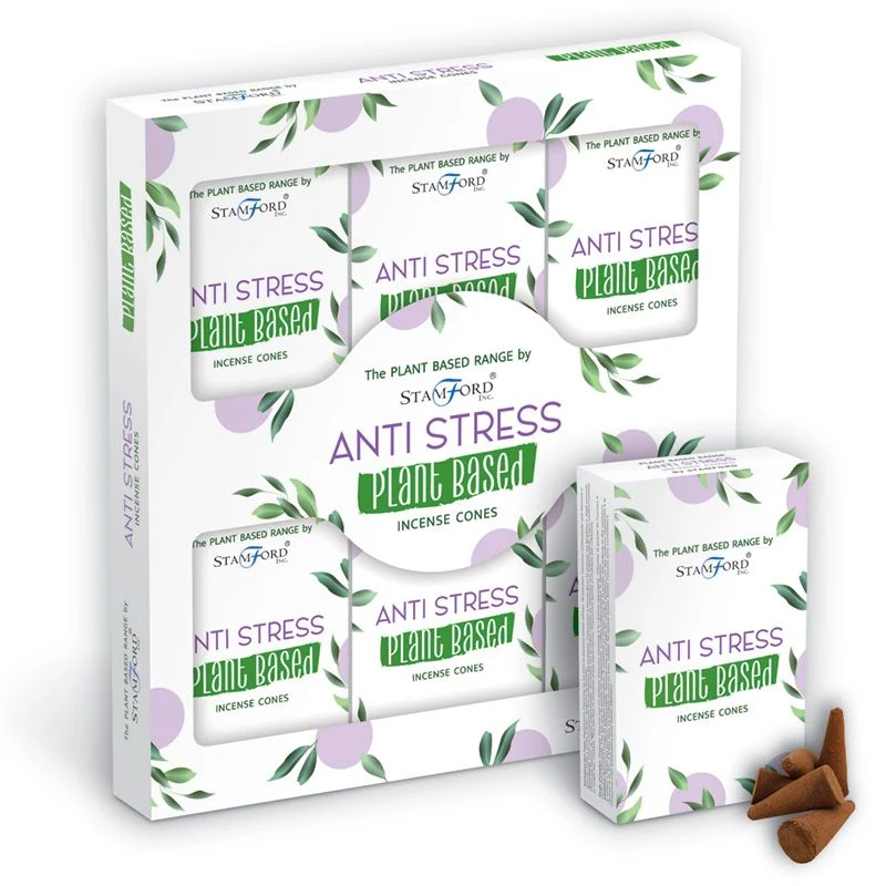 Røgelseskegler Anti Stress Plantebaserede 12 Kegler