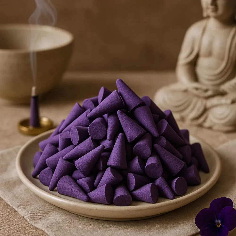 Røgelseskegler Violet 850 Stykker