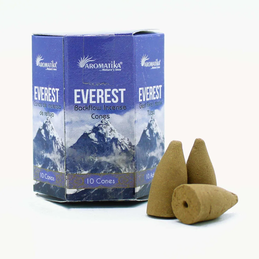 Tilbageflow Røgelseskegler Masala Everest 10 Kegler Aromatika