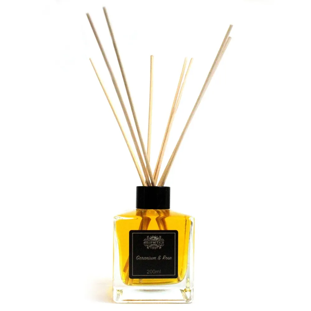 Geranium Rose Æterisk Olie Rør Diffuser 200ml