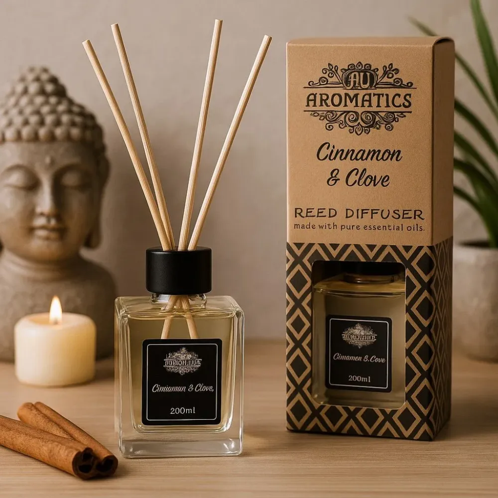 Kanel Nellike Rør Diffuser 200ml