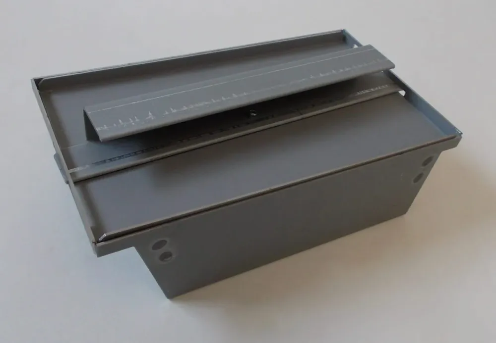 Askboks 13 x 24 cm/h: 7 cm ashelade asken gryde