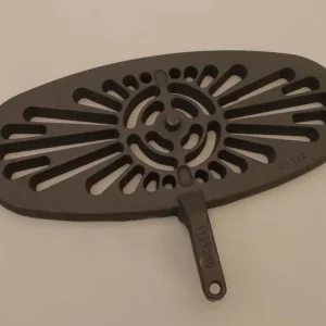 Oval vibrerende rust 16x36 cm Ascher East Cast Rust Fire Frost