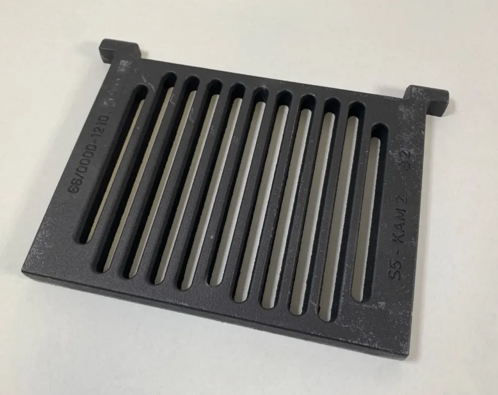 Ovn rist 17,5 x 23 cm som en sammenfoldning til foldning af skorstenstativet