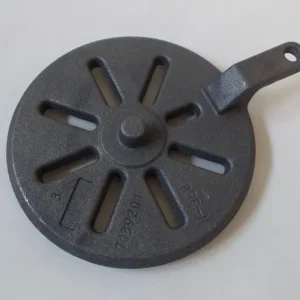 Rüttel rist omkring 15,5 cm ildstativ kastet rist Central
