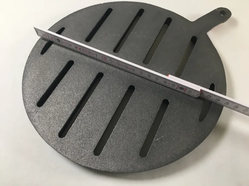 Rüttel rist omkring 25 cm aske rust