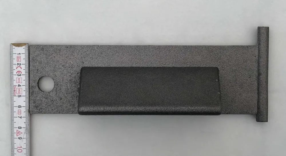 Stehrost 9x22,5 cm, indre dør til flisebelagt komfur ortrand opvarmningsindsats