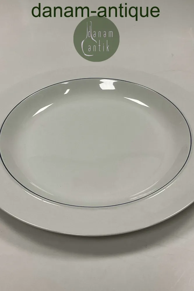 Royal Copenhagen Blåkant Rundt Fad No 3047