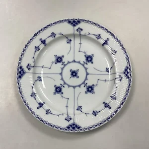 Royal Copenhagen Musselmalet Halvblonde rundt serveringsfad No. 538