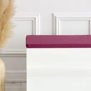 Sædehynde til Ikea STUVA/SMÅSTAD hør magenta mørk