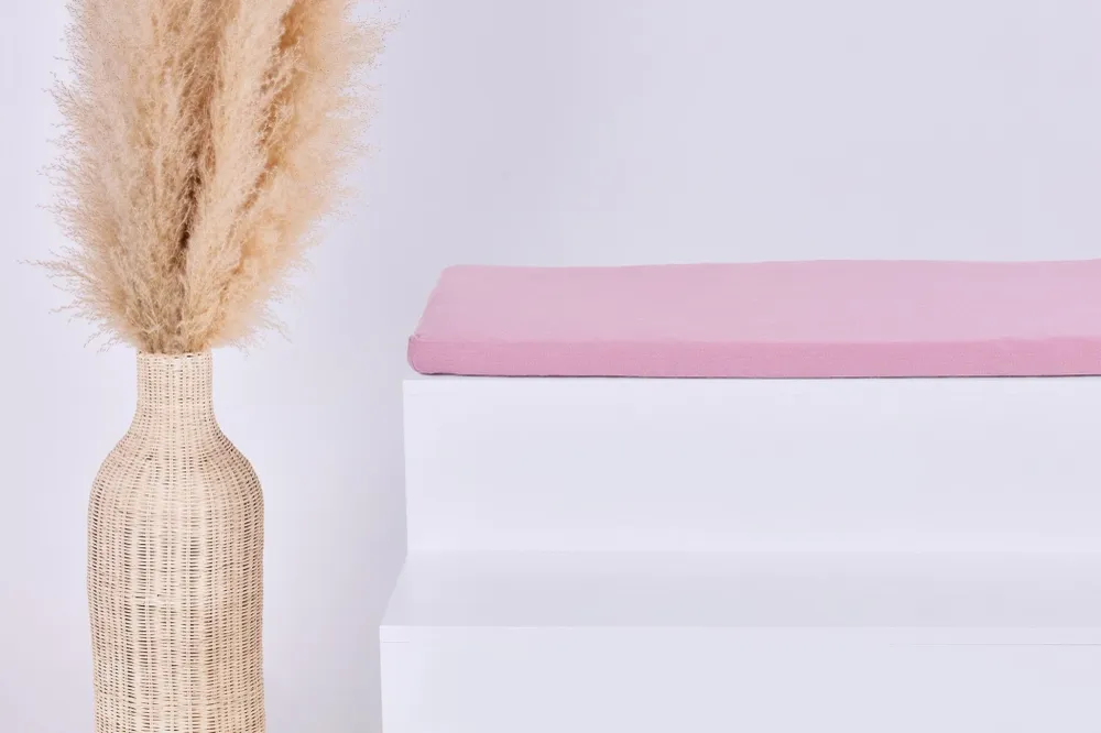 Sædehynde til Ikea STUVA/SMÅSTAD Musselin rosa