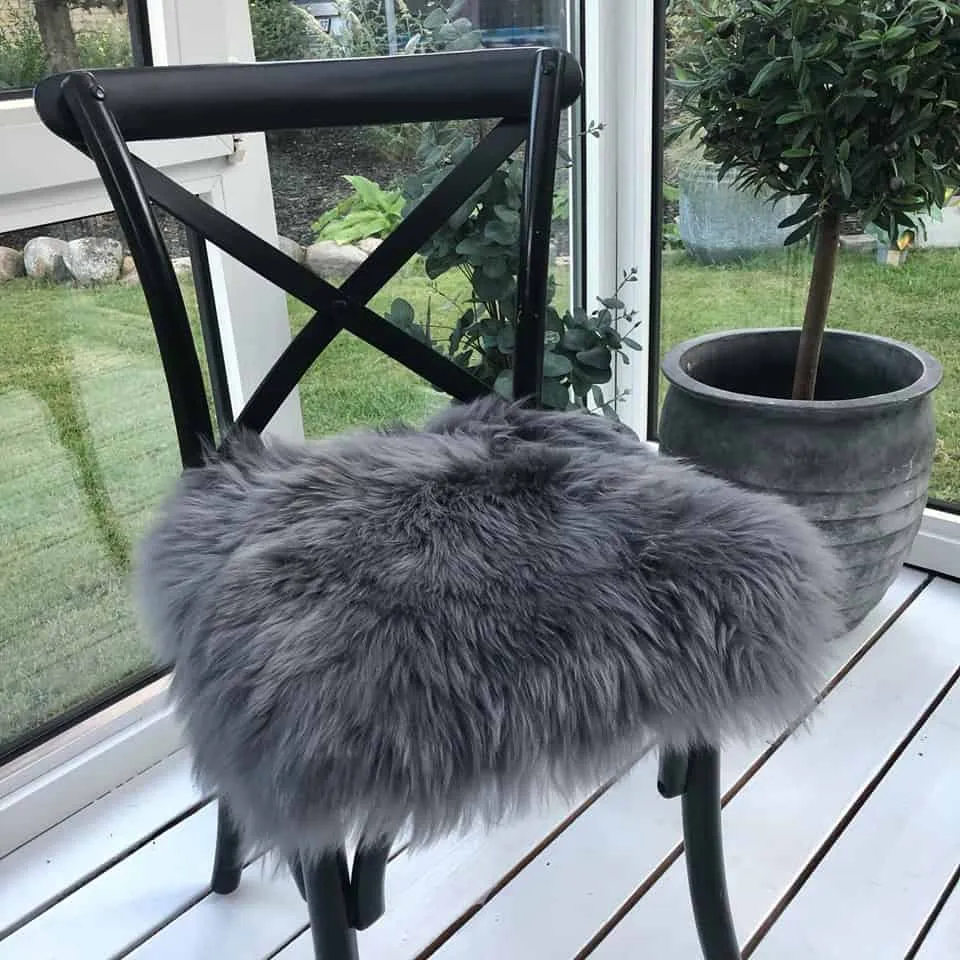 Flotte sædeskind - Grey Breeze