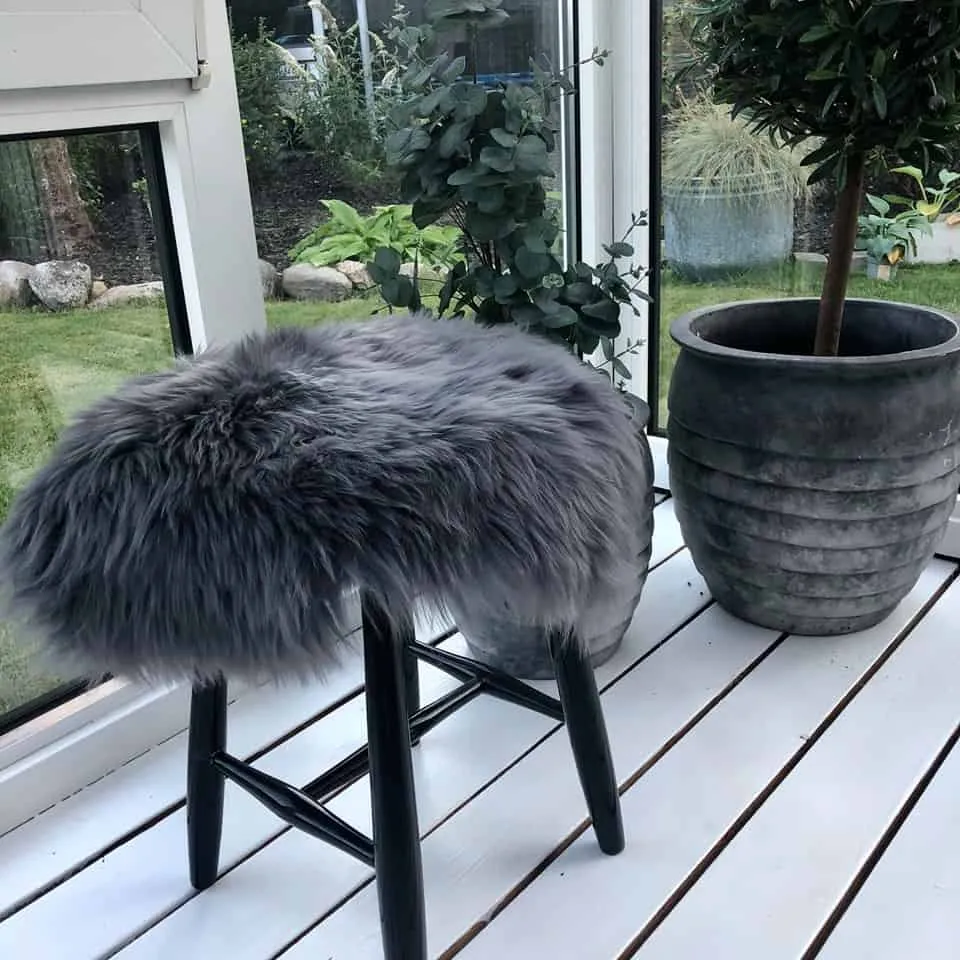 Flotte sædeskind - Grey Breeze