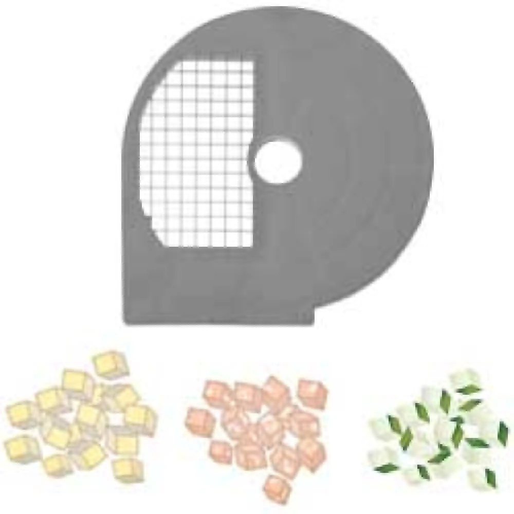 Gitter til terninger/blandede grøntsager 10 mm