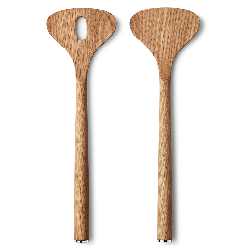 Georg Jensen - Alfredo - Salatbestik - Egetræ