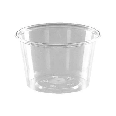 Dressingbæger 100 ml Ø72x45 mm PP Semi-klar,20 ps x 50 stk/krt