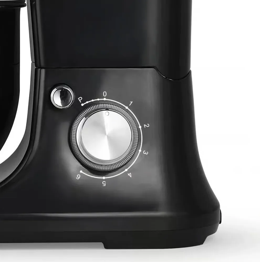 Haws - Køkkenmaskine 5 L stålskål 6 hastigheder - 3 kroge 1200 W charcoal