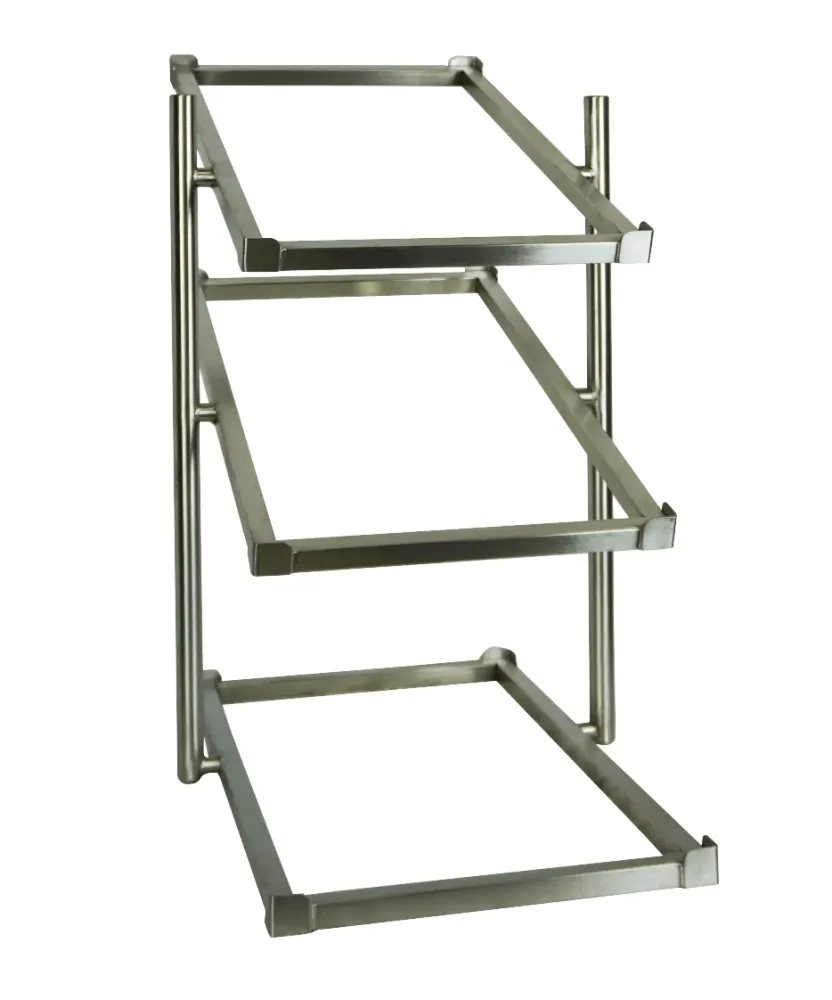 Bread baskets etagere 3 high slim model incl. baskets