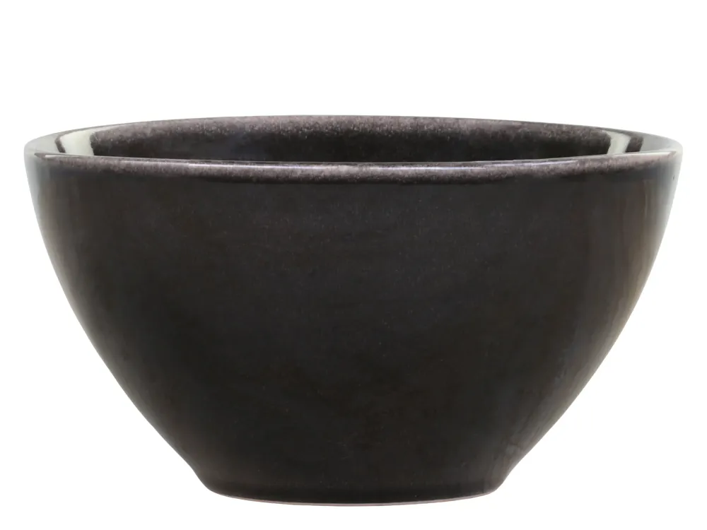 Chic Antique - Calais Skål Sæt af 6, Ovnfast, H8/Ø14,5 cm, Ebony