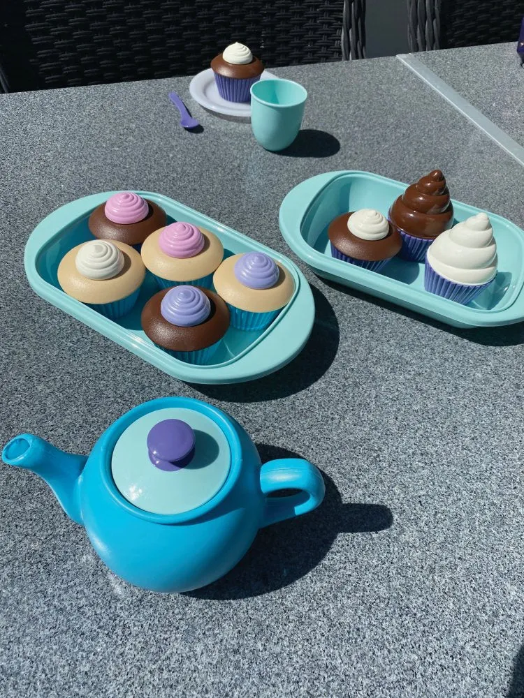 Dantoy Thorbjorn - Cupcake og Te-sæt - 16 dele