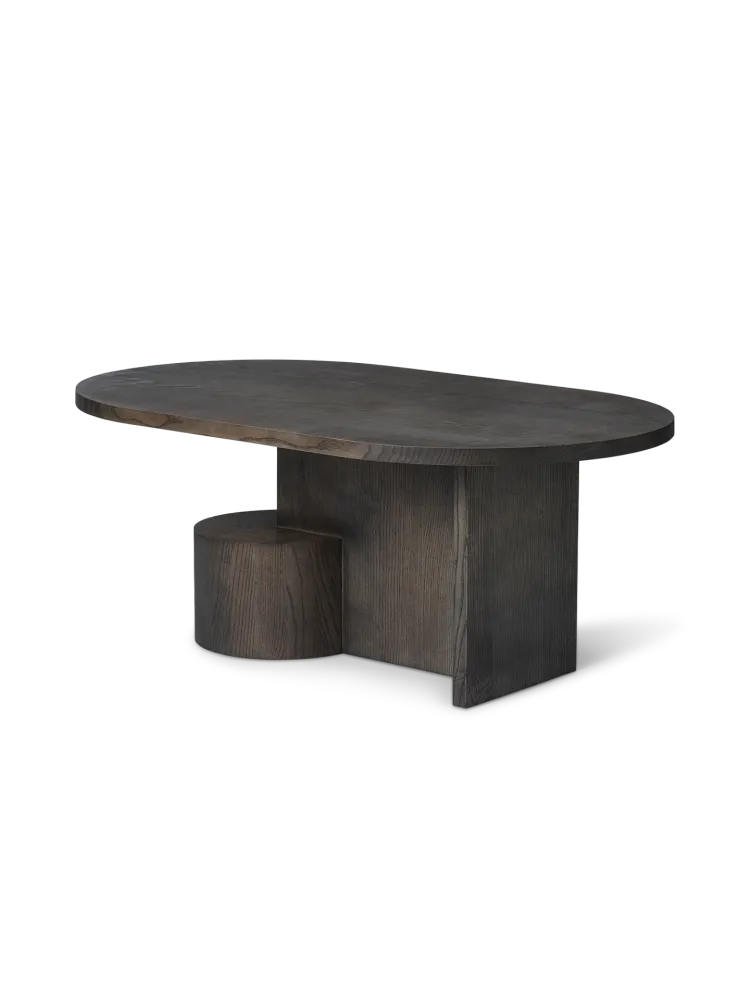 Insert Coffee Table - Black Stained Ash