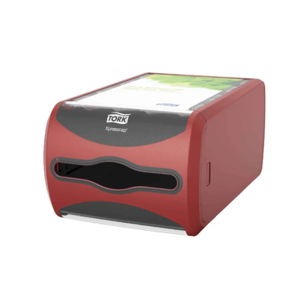 Servietdispenser Tork N4 Rød 272512, 1 stk.