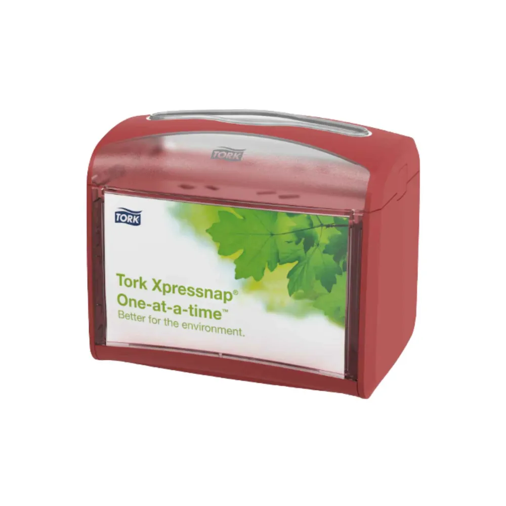 Servietdispenser Tork N4 Rød 272612, 1 stk.