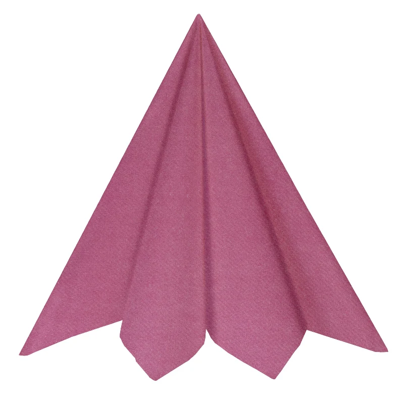 Pink airlaid servietter, 20 stk.